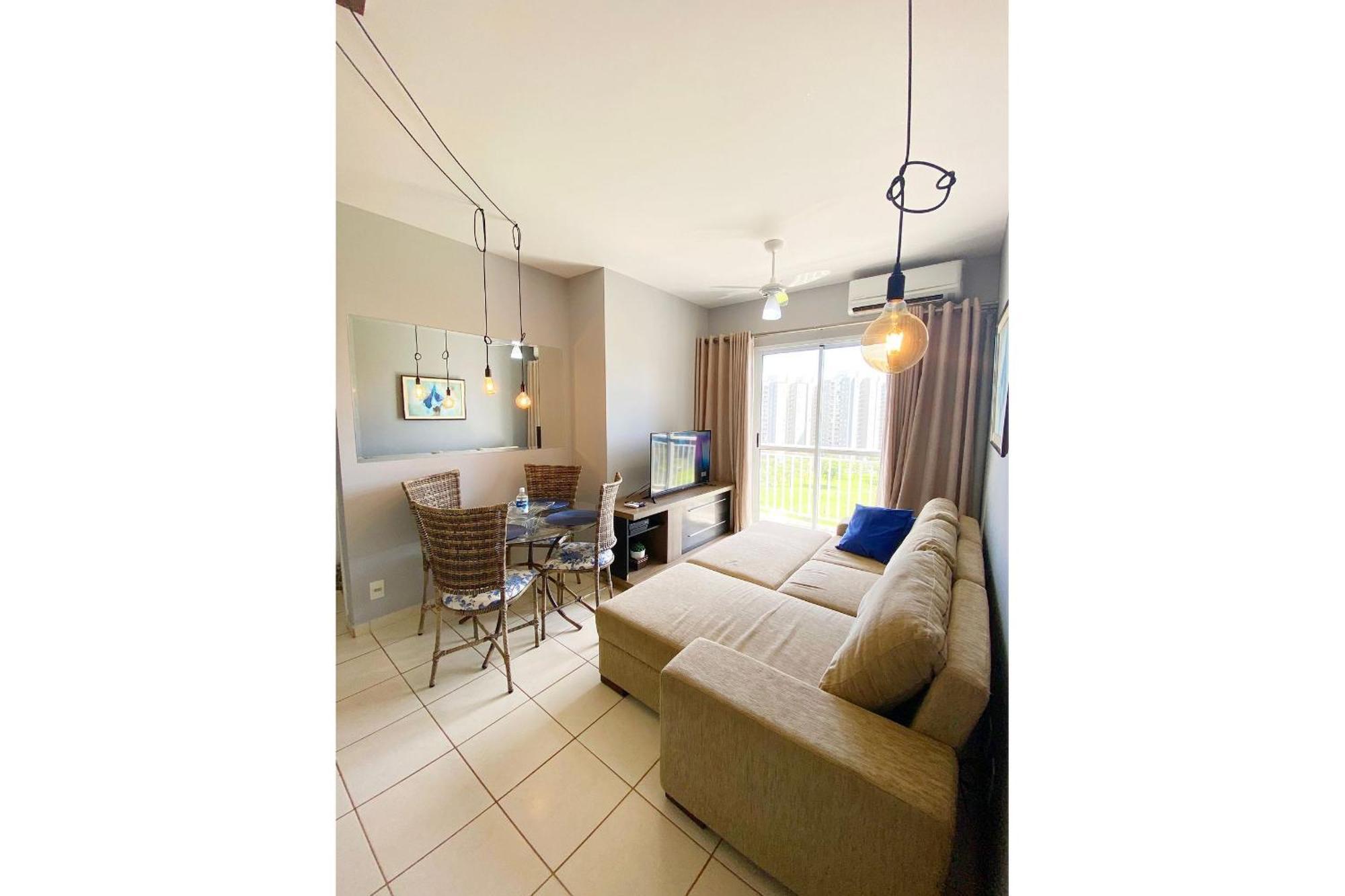 Apto Com 2 Quartos Prox Ao Rib Shopping. Wifi + Ac Apartment Ribeirão Preto Екстериор снимка